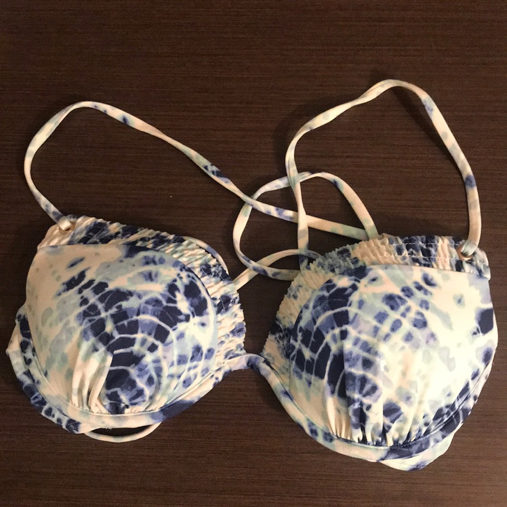 Victoria’s Secret Tie Dye Push Up Bikini Top